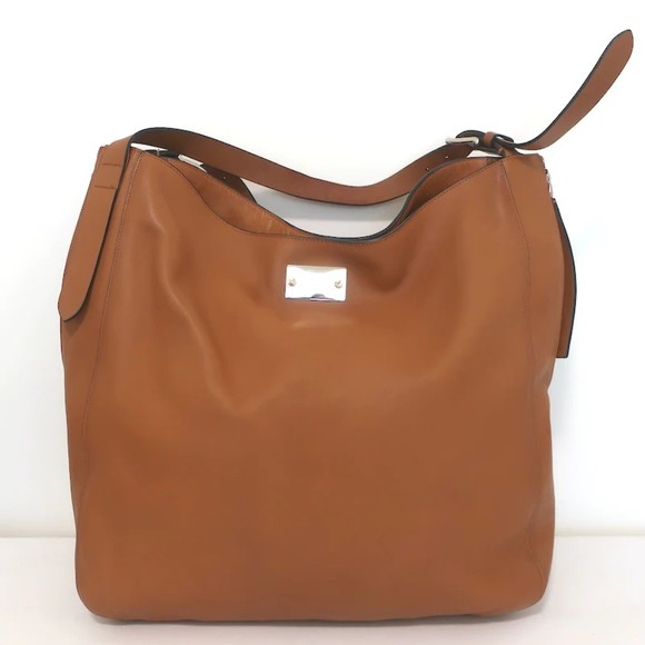 Marni Hobo Camel Leather Extra Large Shoulder Bag - Picture 3 of 12